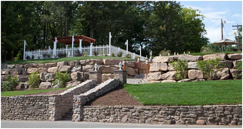 Mountain Landscaping Lawn Installation